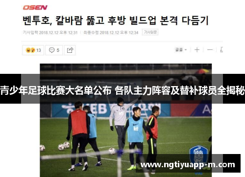 青少年足球比赛大名单公布 各队主力阵容及替补球员全揭秘